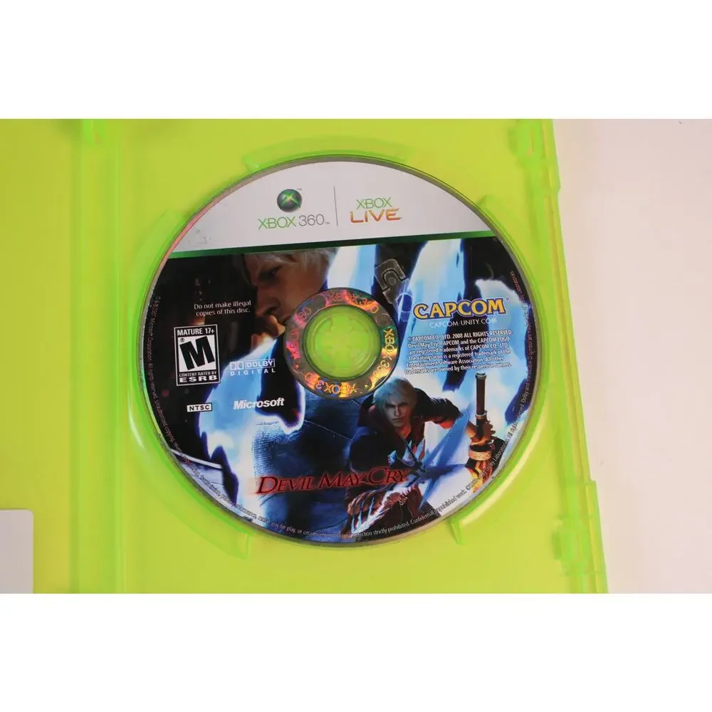 Devil May Cry 4 (Microsoft Xbox 360, 2008) Authentic, Tested/Works